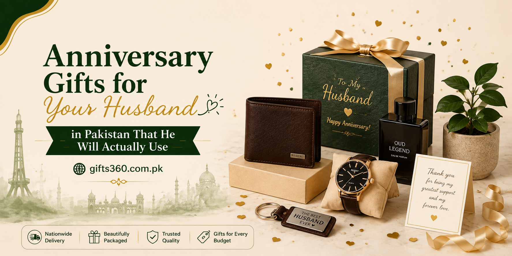 Anniversary Gifts for Your Husband in Pakistan 