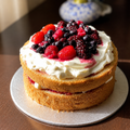 Very Berry Layered Sponge Cake