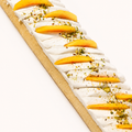 Peaches and Cream Roulade