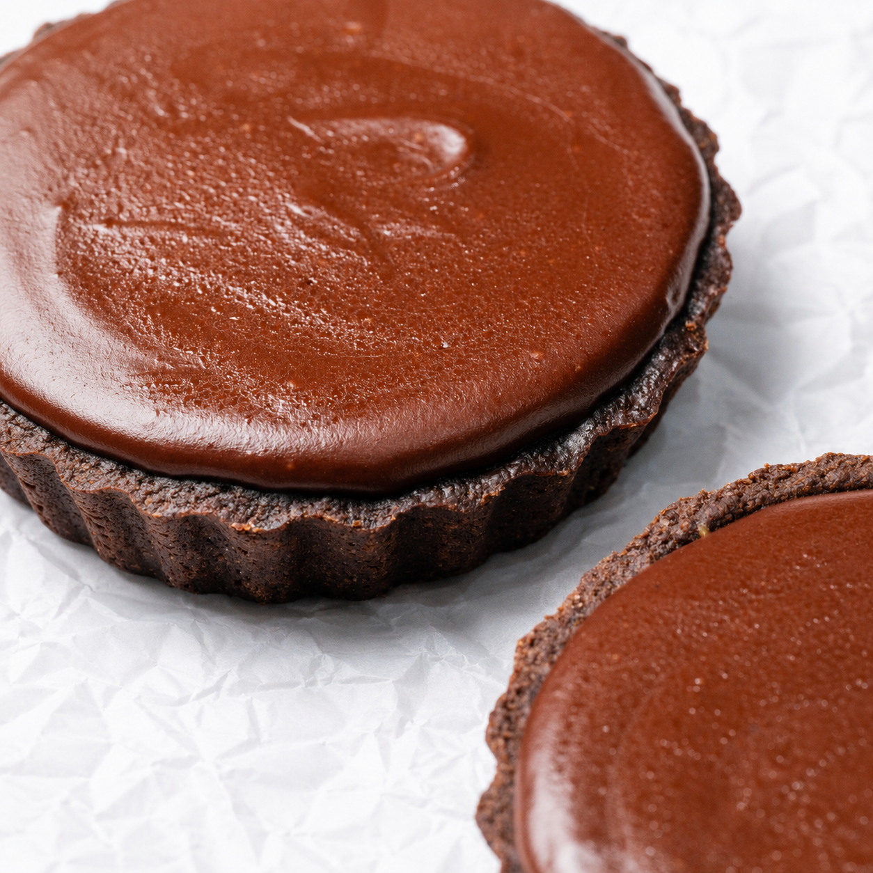 Gluten-Free Dark Chocolate Tart
