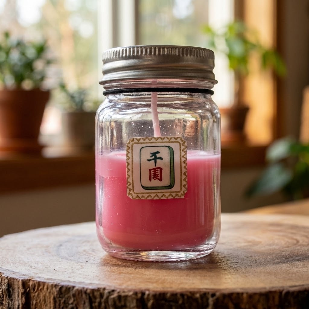Mahjong Tile Candle