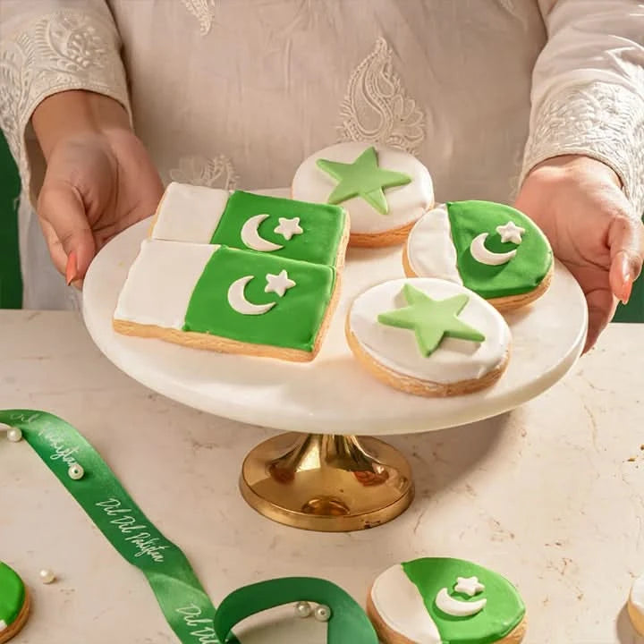 Pakistan Day Cookies