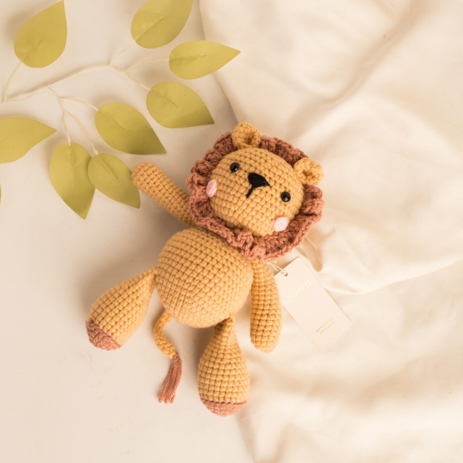 Leo The Lion - Handmade Crochet Toy
