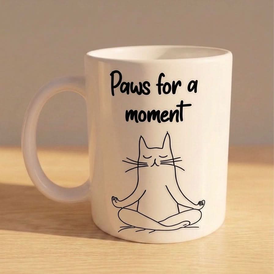 “Paws For A Moment” Mug