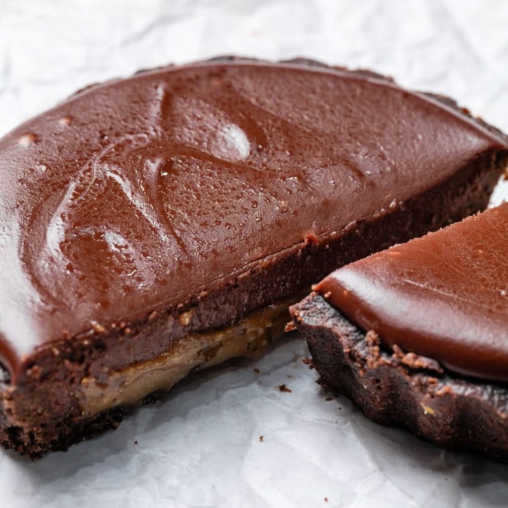 Gluten Free Salted Caramel Tart