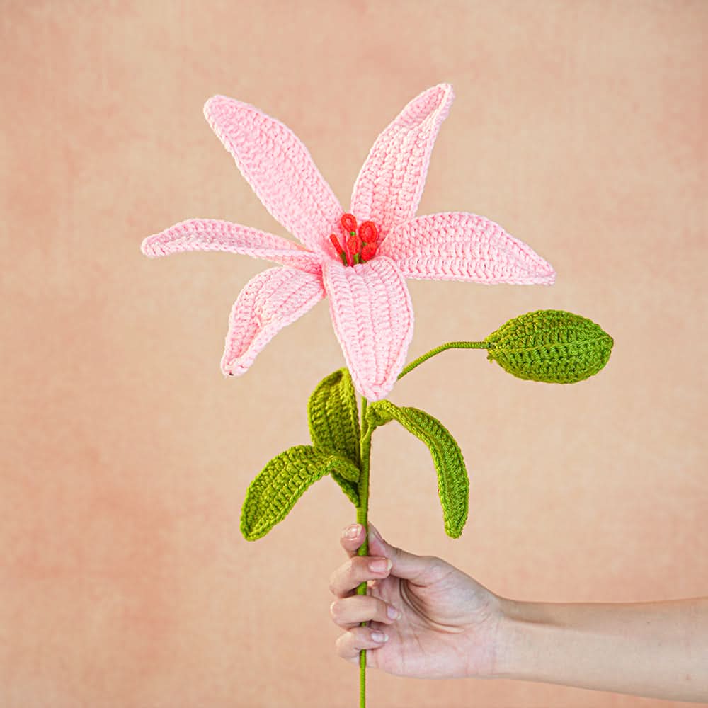 Handmade Crochet Lily Flower