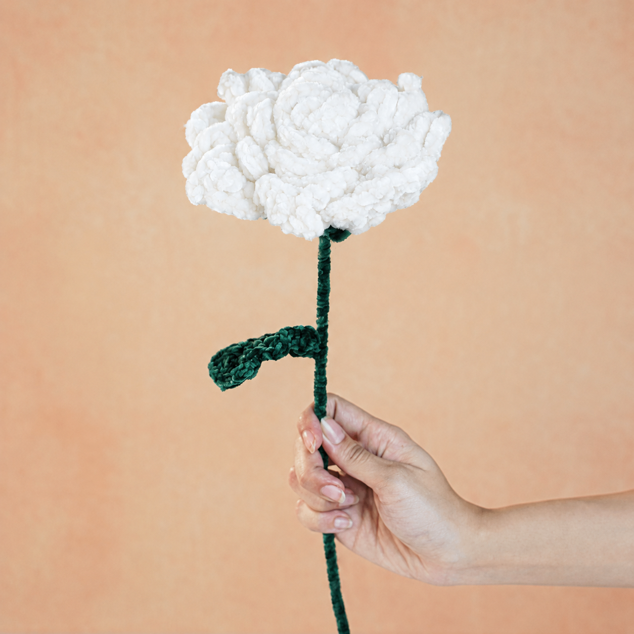 Handmade Crochet Timeless Rose