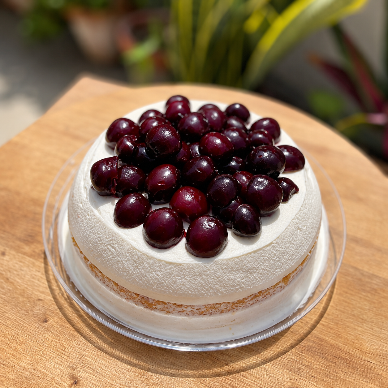 Cherry Tres Leches Cake