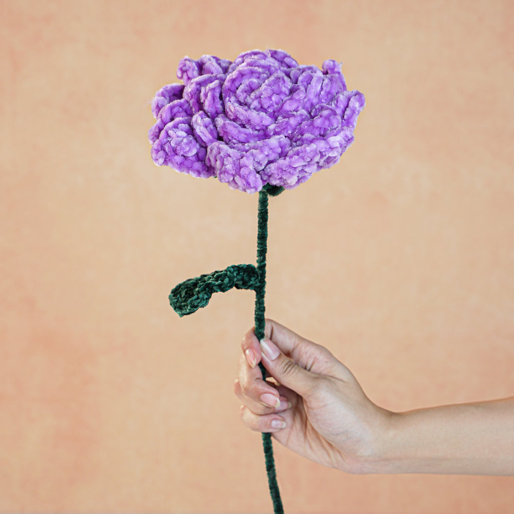 Handmade Crochet Timeless Rose