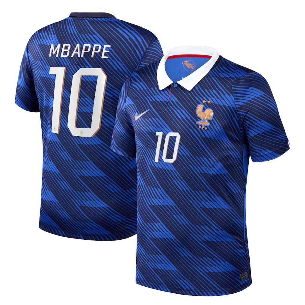 Mbappe France #10 FIFA World Cup Jersey