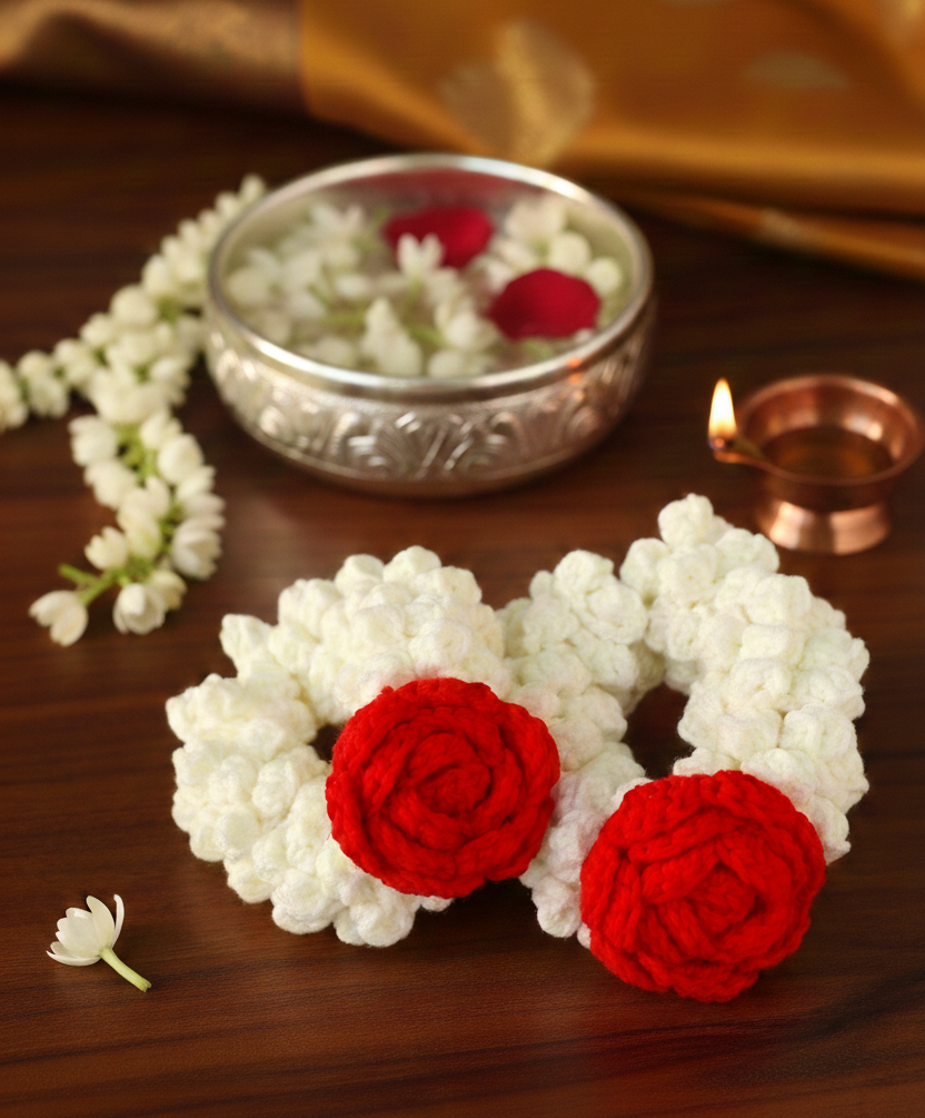 Handmade Crochet Gajra