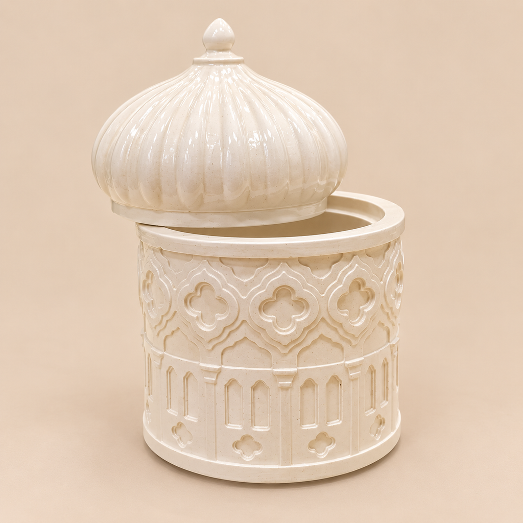 Ivory Dome Jar