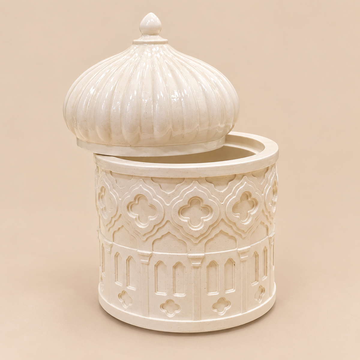 Ivory Dome Jar