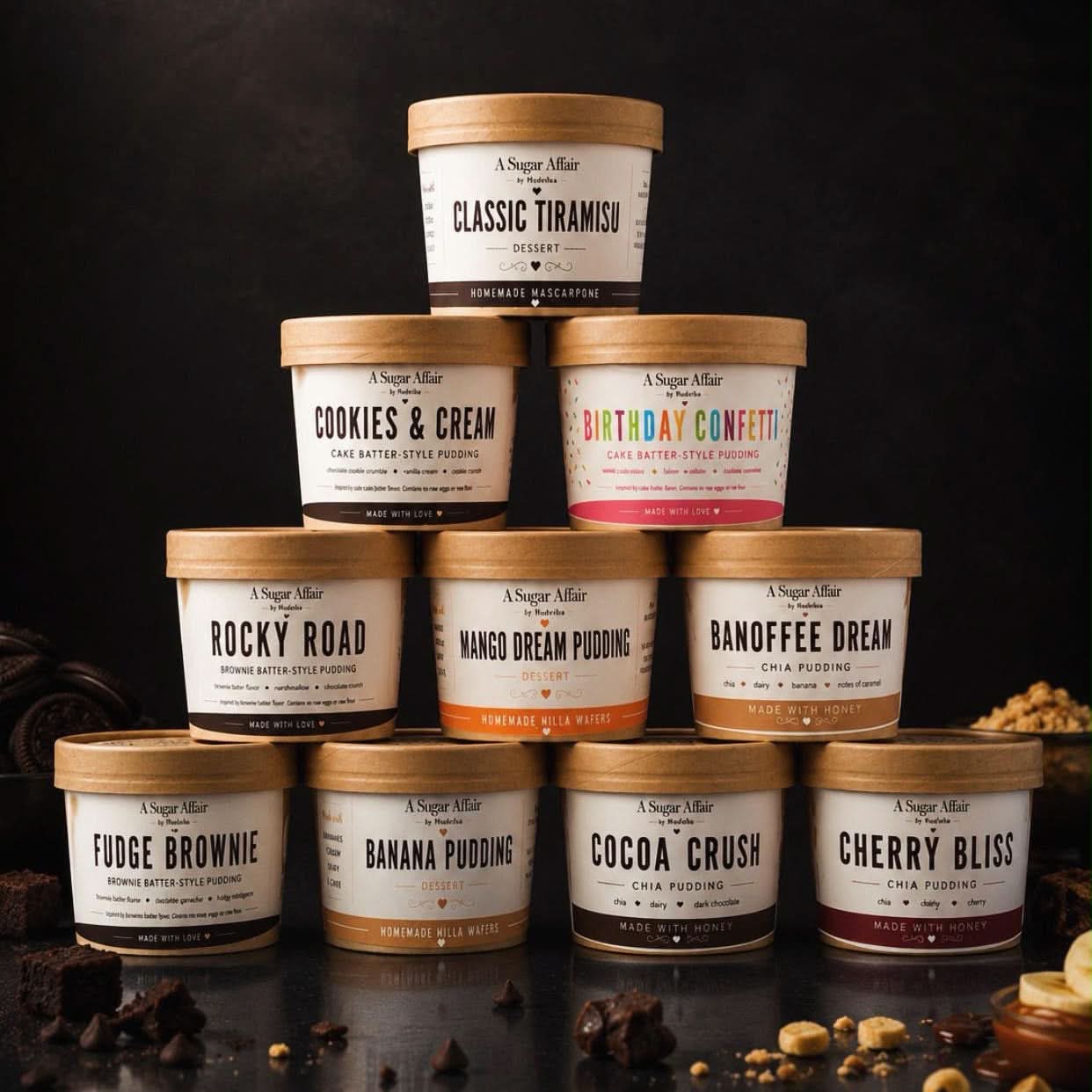 Premium Chia Pudding Tubs