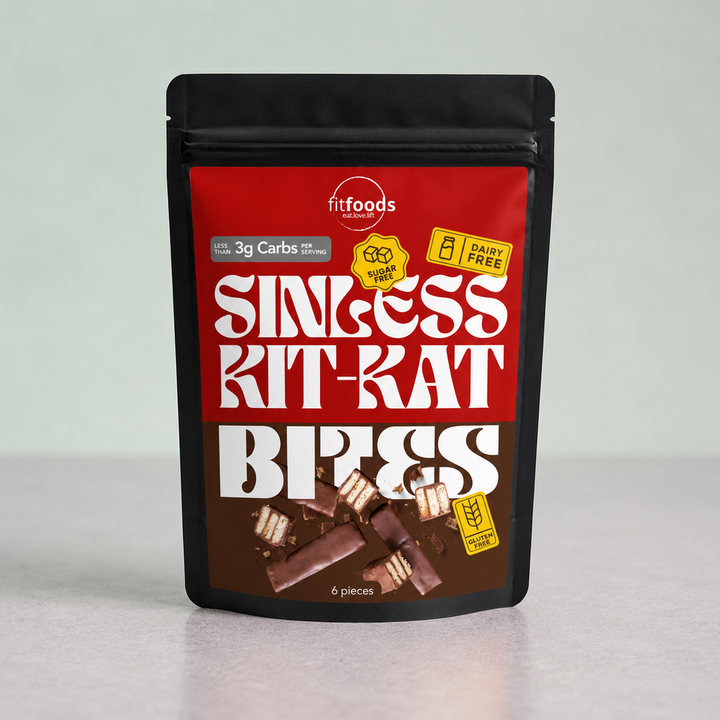 Sinless Kitkat Bites - Gluten, Sugar & Dairy Free