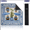 The Blue Bamboo Mahjong Mat