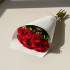 Classical Red Roses Bouquet | 12 Flowers