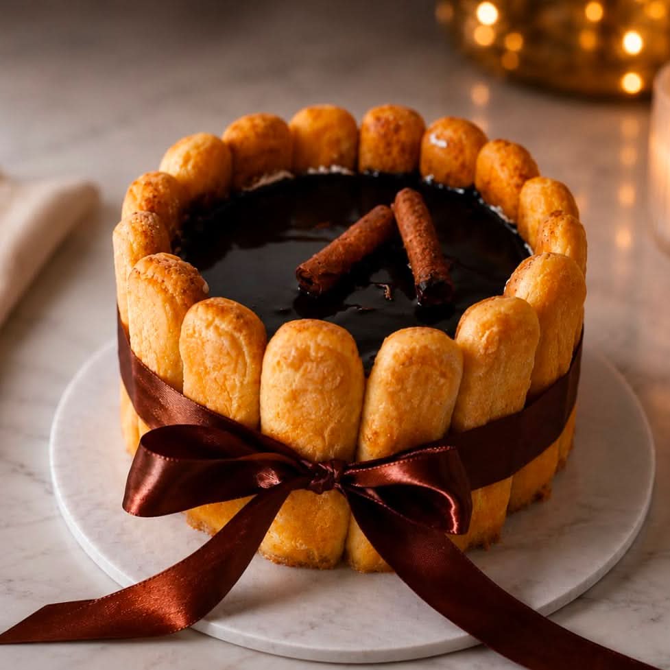 Chocolate Charlotte Cake