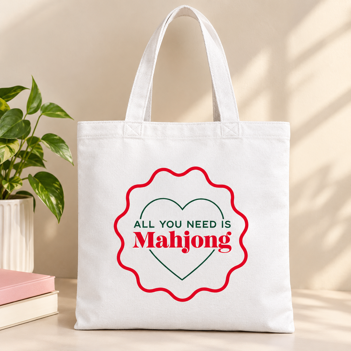 Mahjong Tote Bag