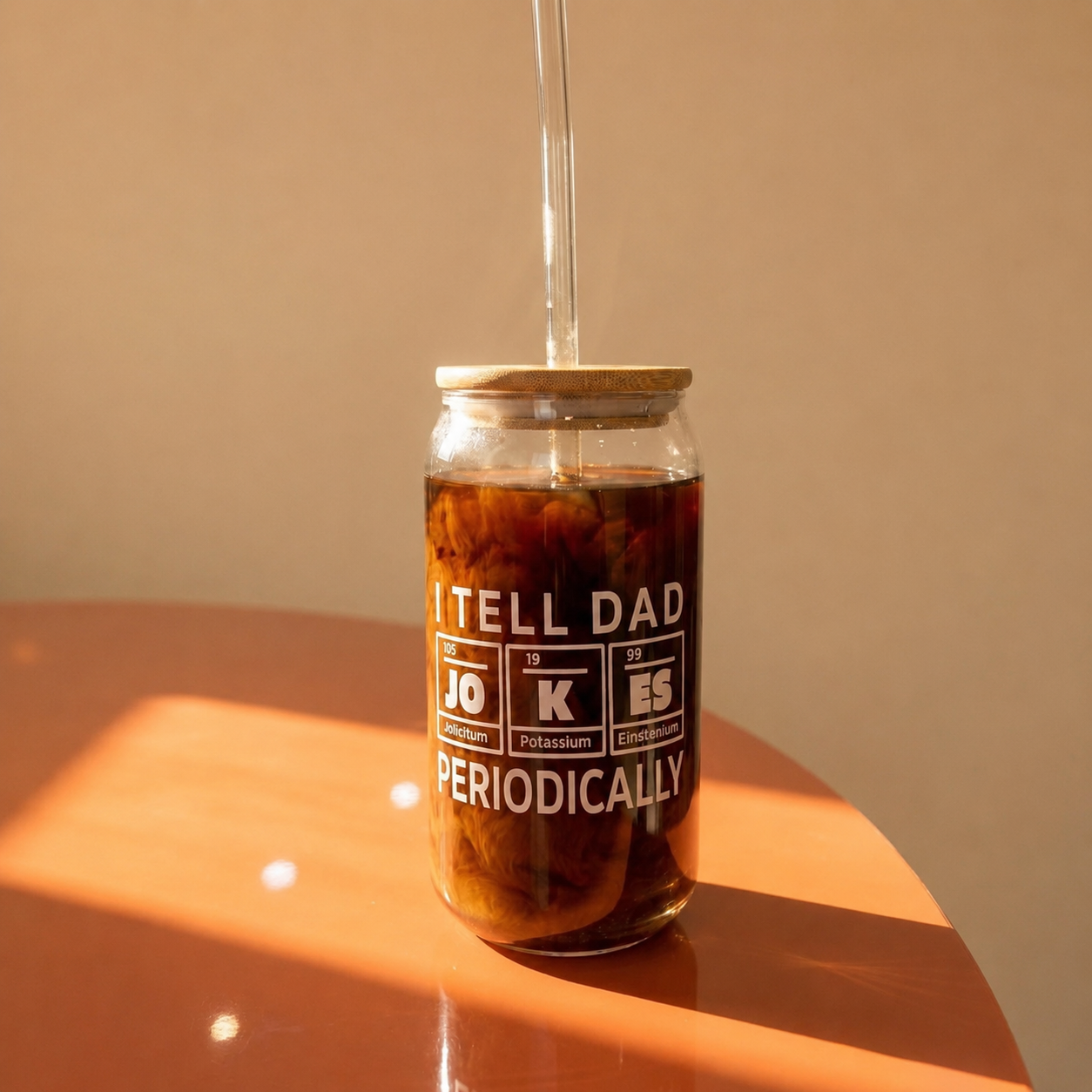 Dad Jokes Glass Cup