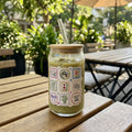 Mahjong Glass Tumbler
