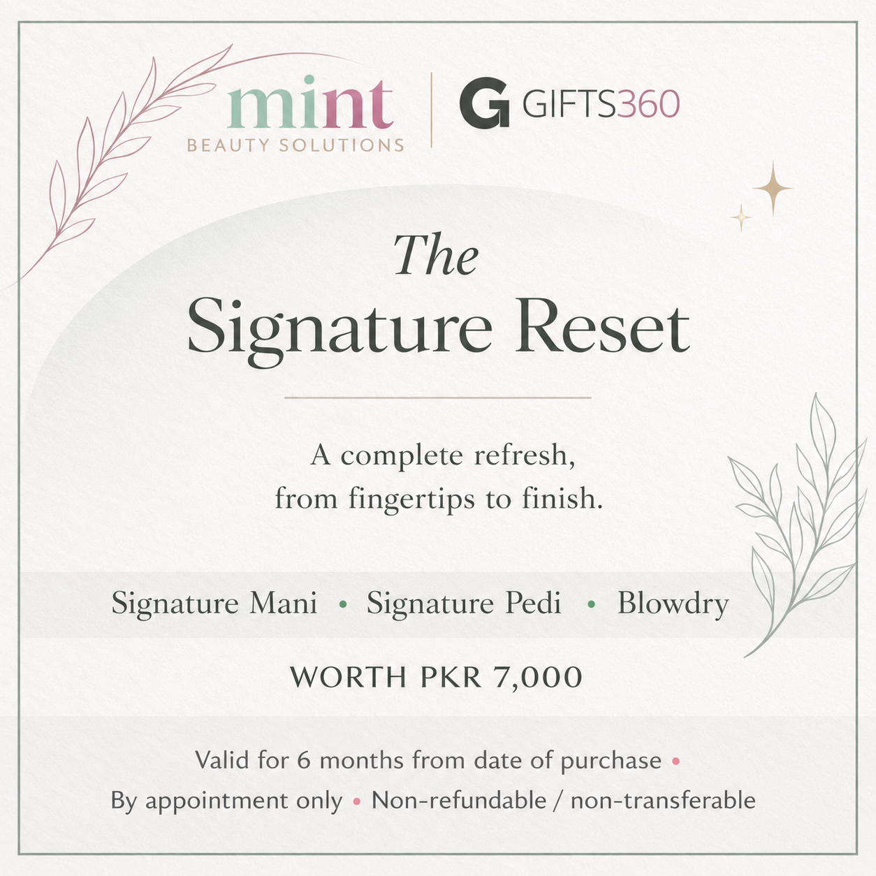 The Signature Reset