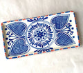 Portofino Blue Hearts Platter