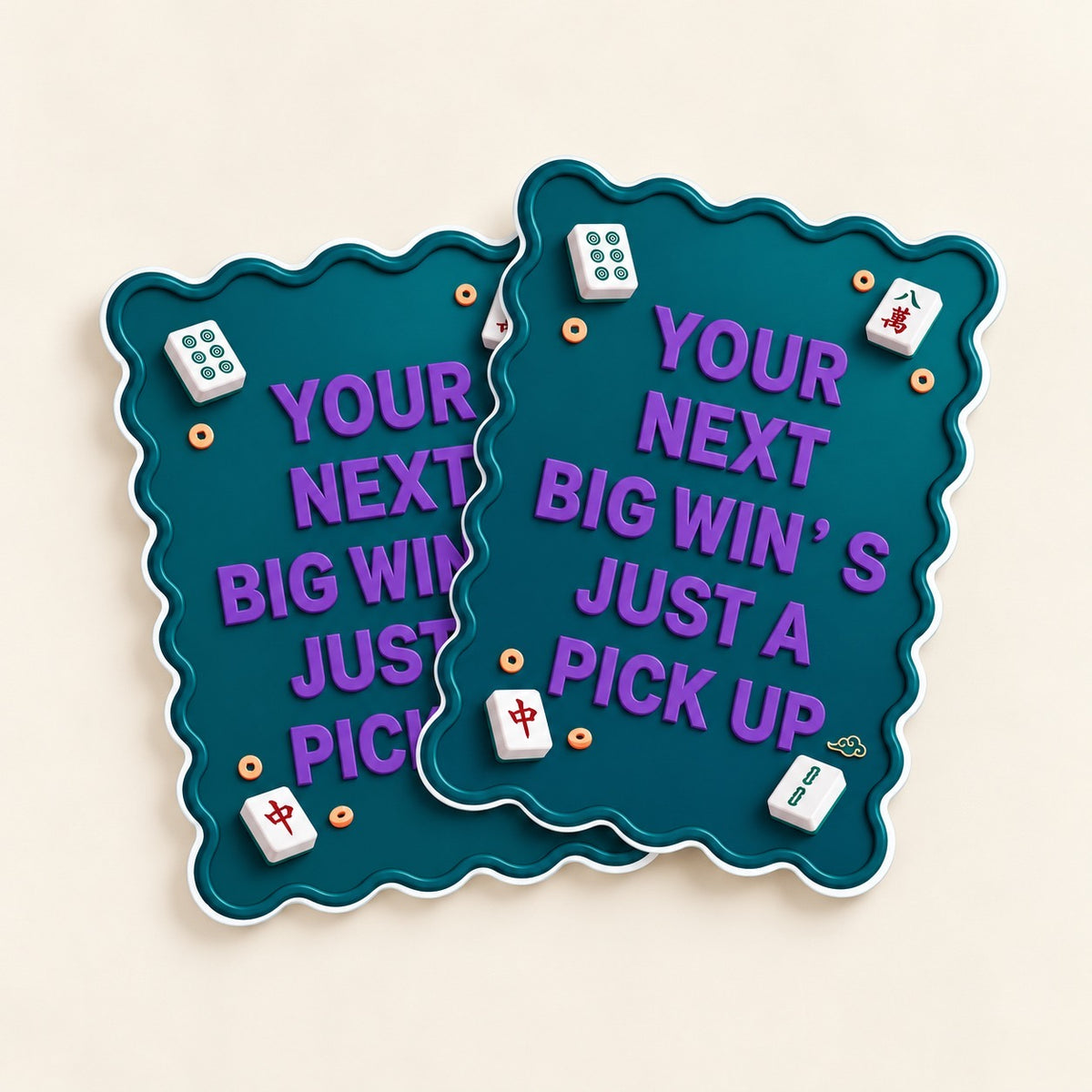 “Your Next Big Win’s Just a Pick Up” Mahjong Shuffler