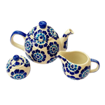 Blue Garden Tea Set