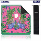 The Pink Leopard Mahjong Mat