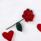 Handmade Crochet Timeless Rose