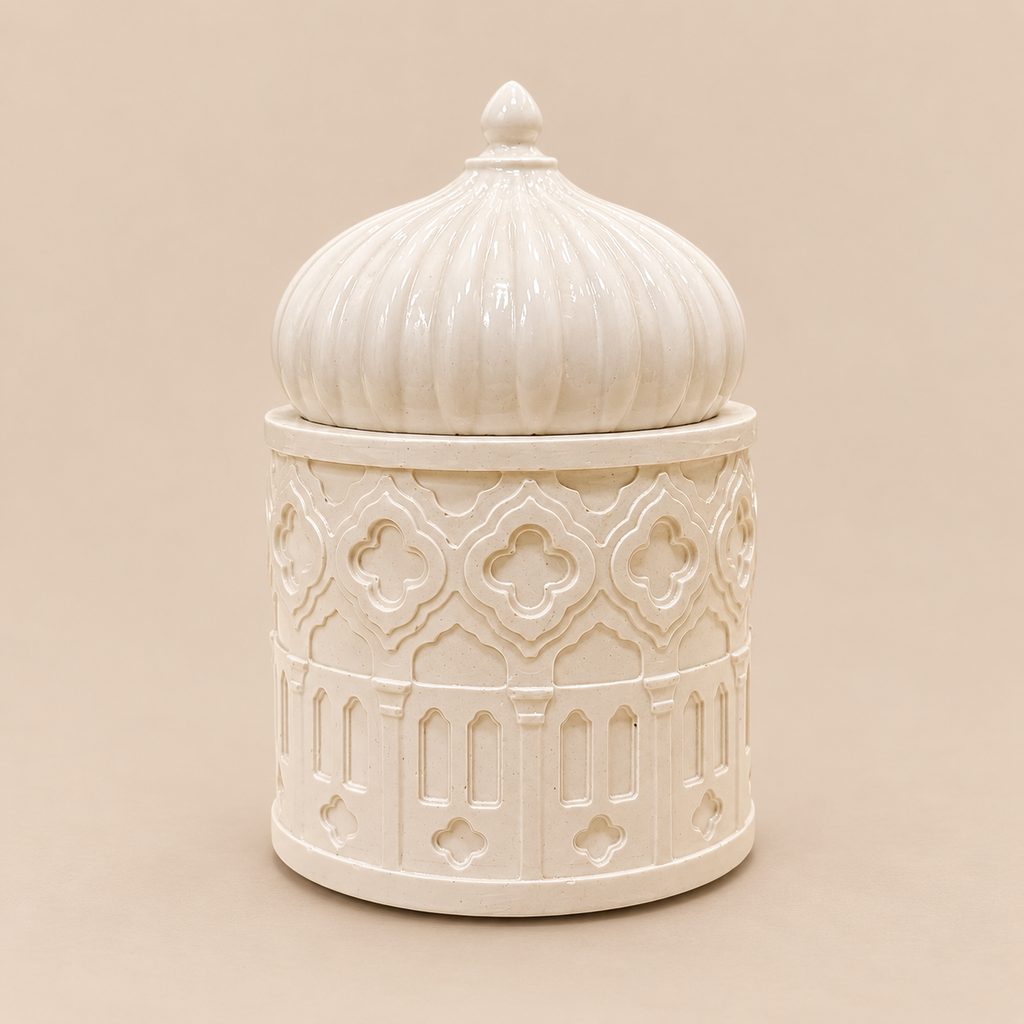 Ivory Dome Jar