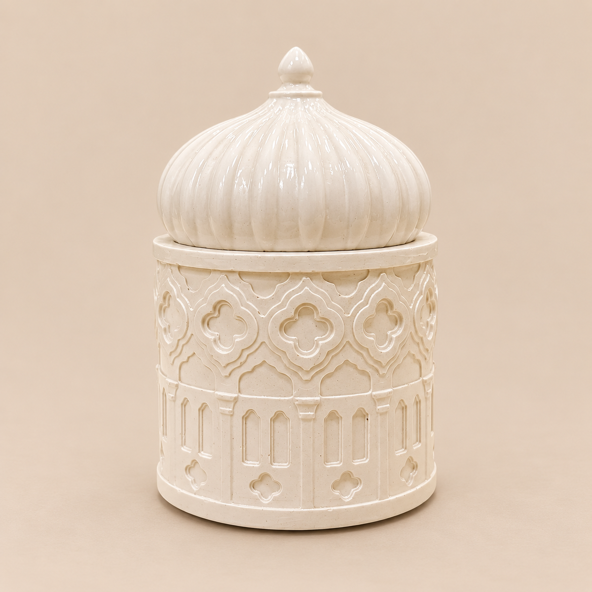 Ivory Dome Jar