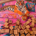 Mahjong Customised Wood Set