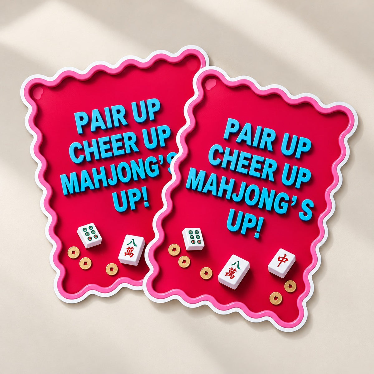 Pair Up, Cheer Up Mahjong Shuffler