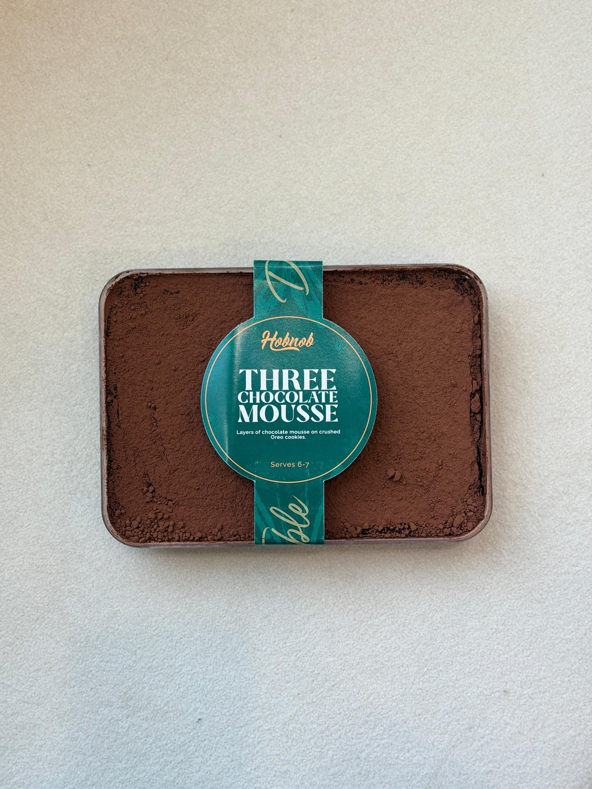 Three Chocolate Mousse