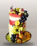 Double Tier Cascade Style Cake