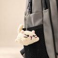 Handmade Crochet Cat Keychain