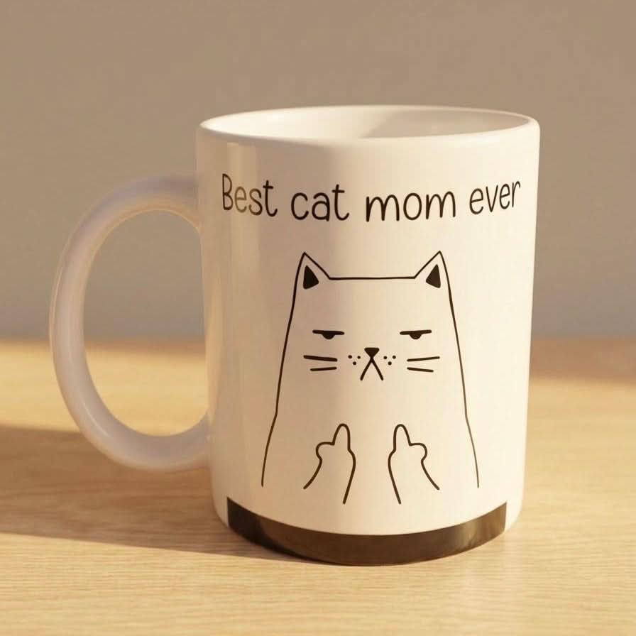 “Best Cat Mom Ever” Mug