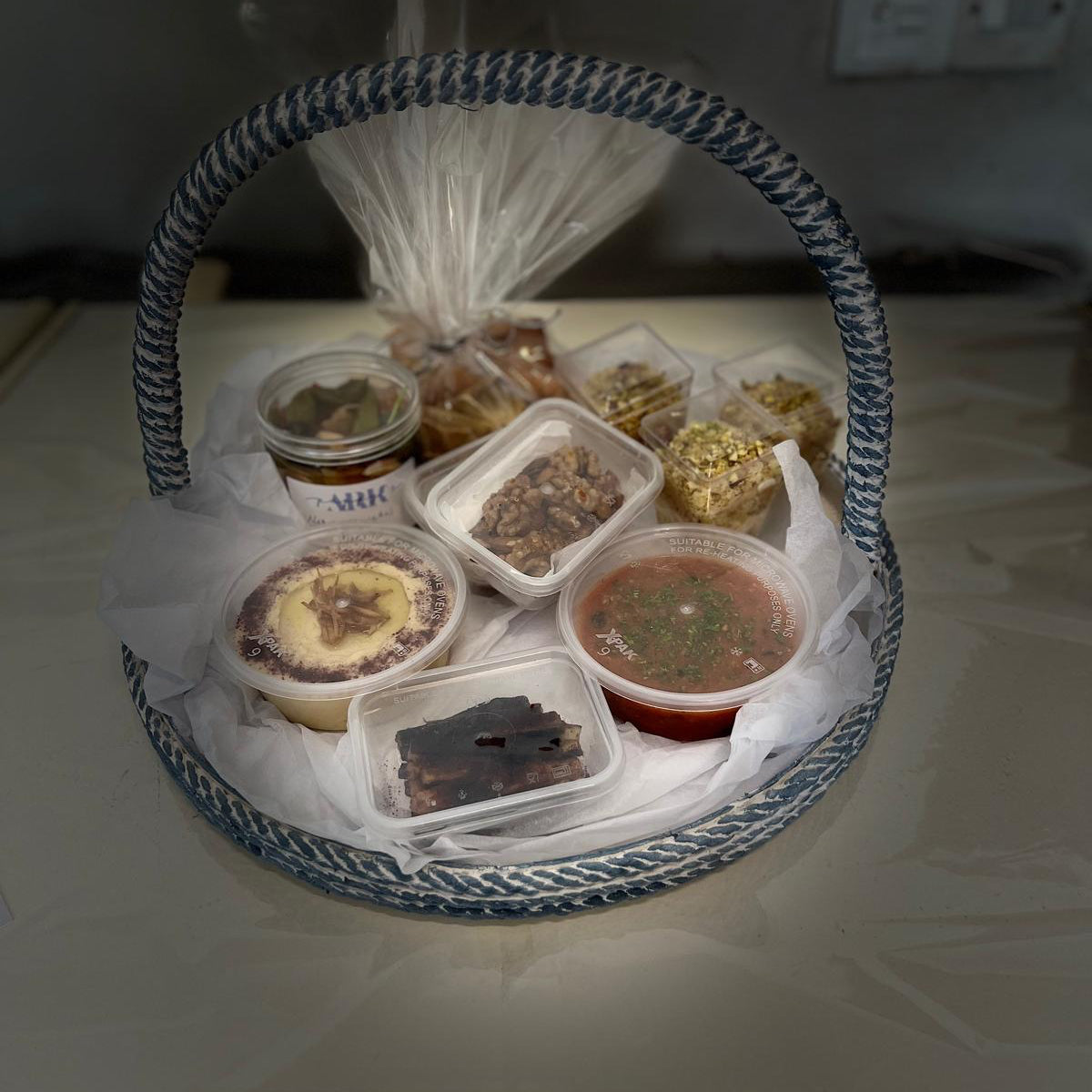 The Sundown Mezze Basket