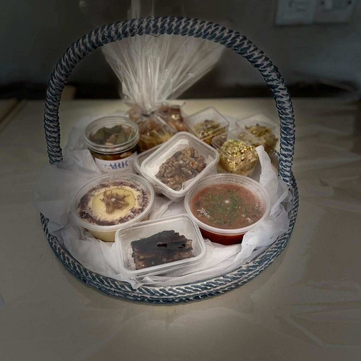 The Sundown Mezze Basket