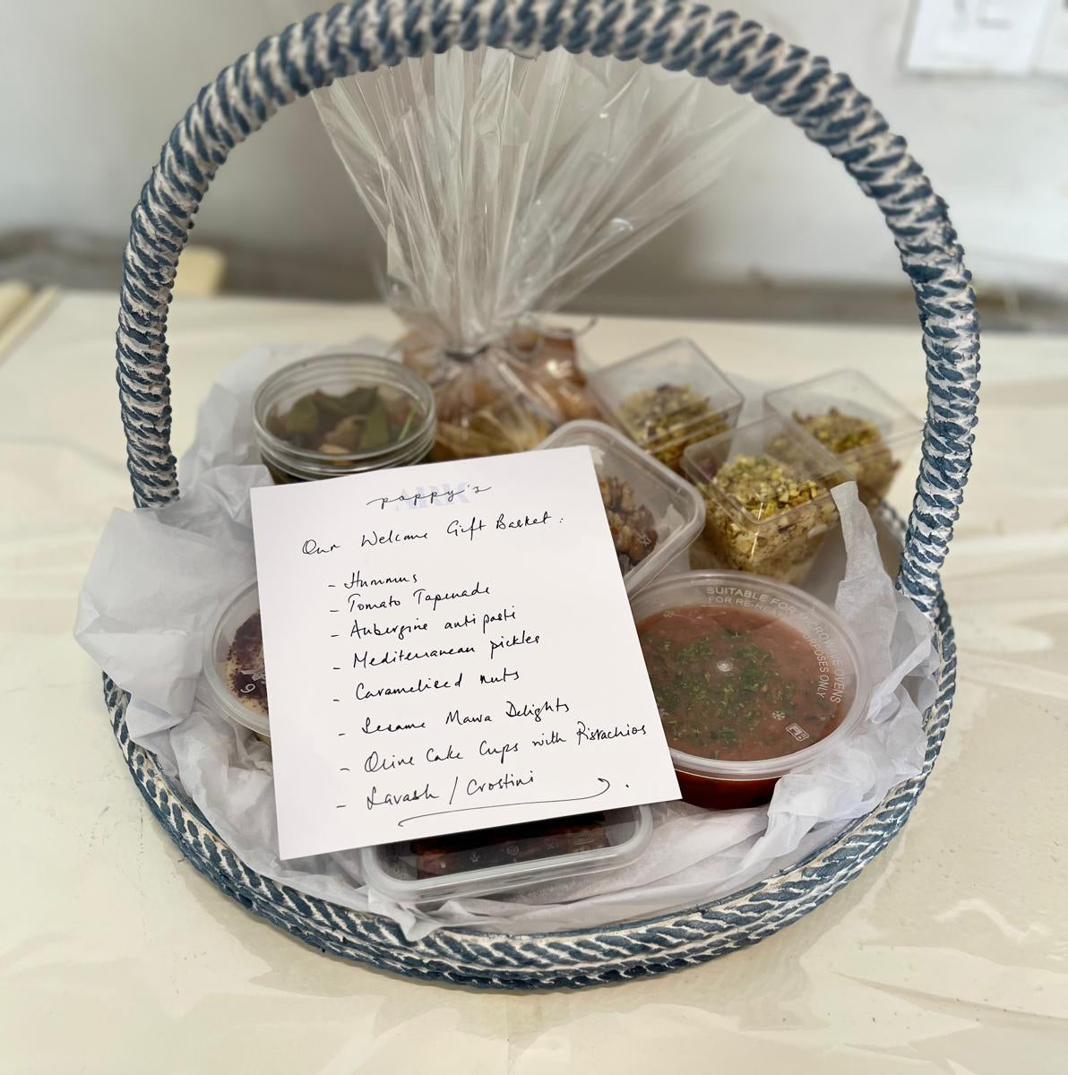 The Sundown Mezze Basket