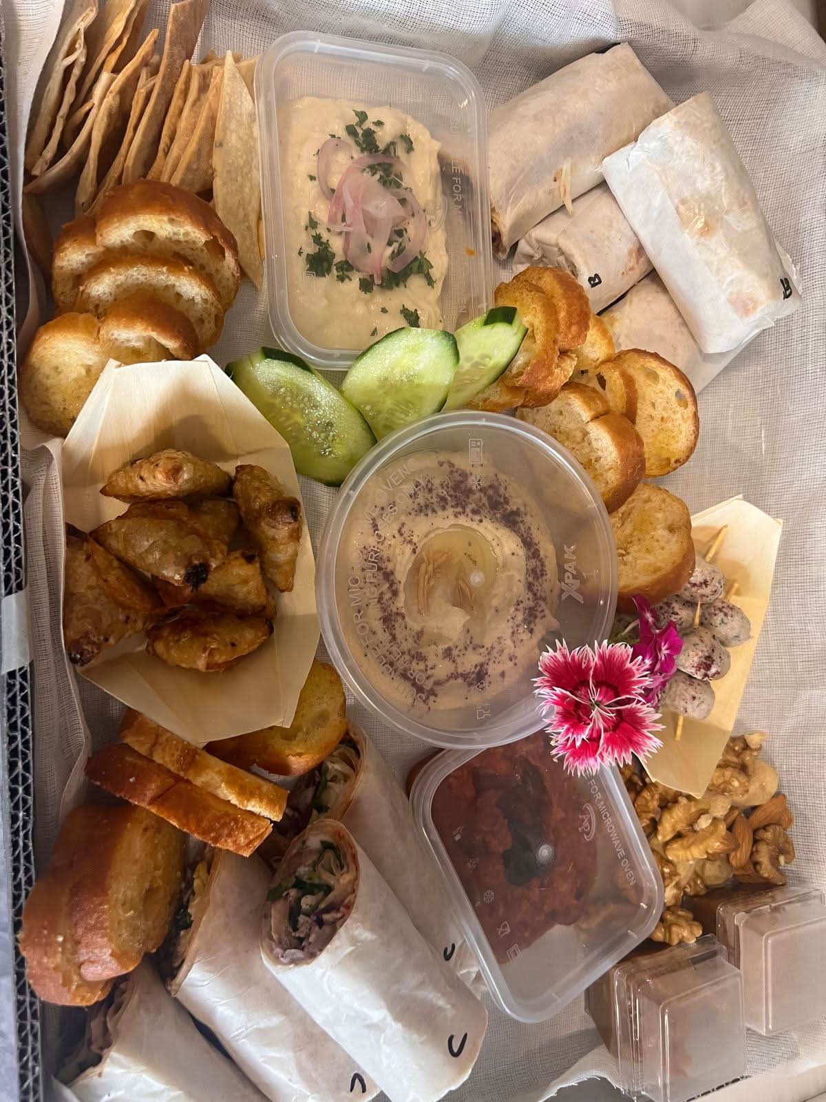 Mediterranean platter