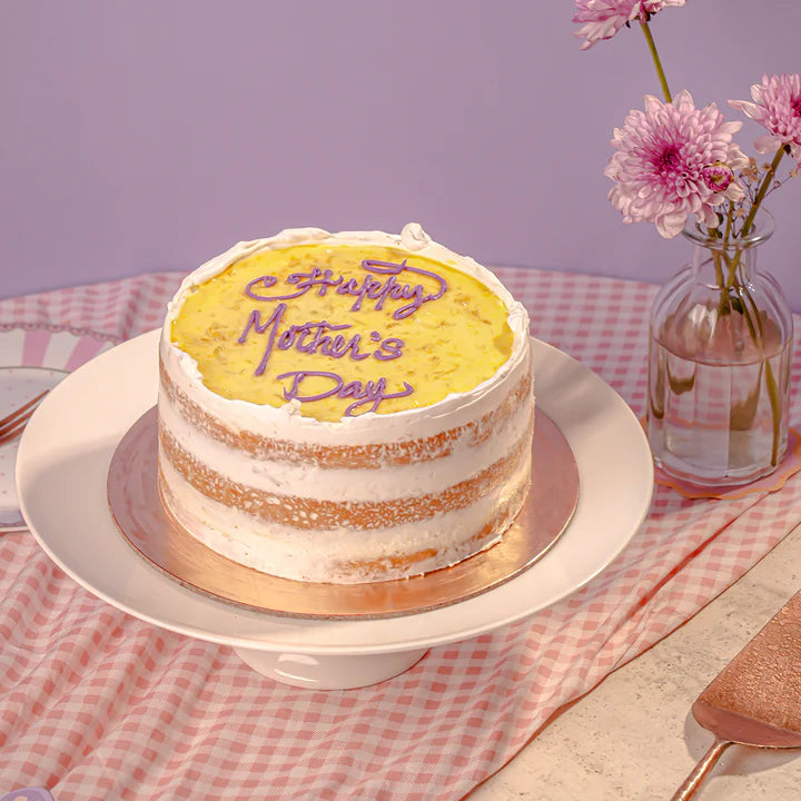 Mother's Day Naked Lemon Cake