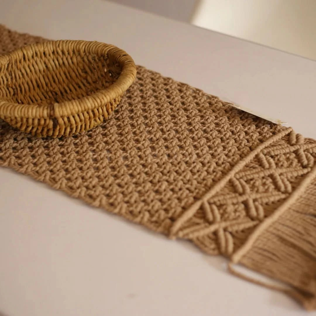 Macrame Table Runner
