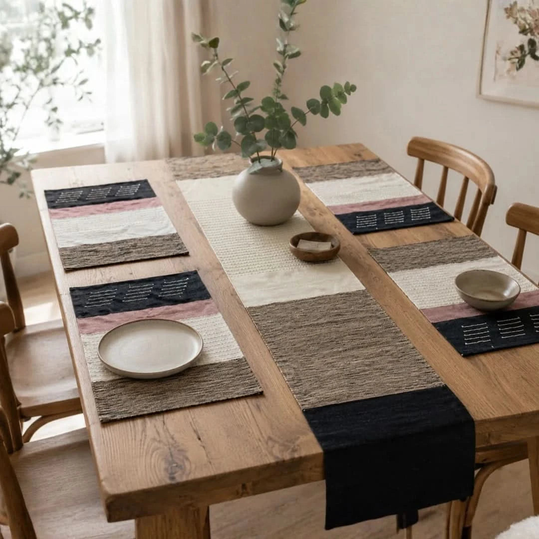 Handwoven Sandstone Placemat