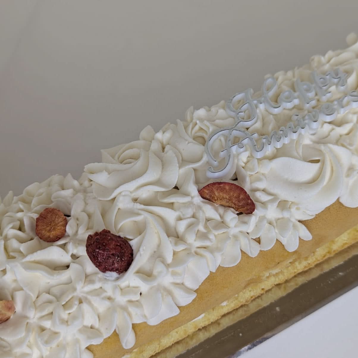 Peach & Cream Roulade