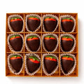 Chocolate-Dipped Strawberry Marzipan