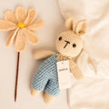 Romper Bunny Handmade Crochet Toy