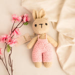 Romper Bunny Handmade Crochet Toy